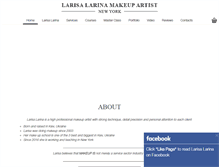 Tablet Screenshot of larisalarina.com